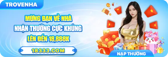 Nhà cái 18333p com khuyến mãi hội viên cũ đăng nhập